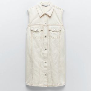 NWT ZARA Denim Dress